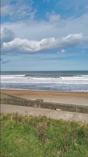 Seaham Beach today, County Durham