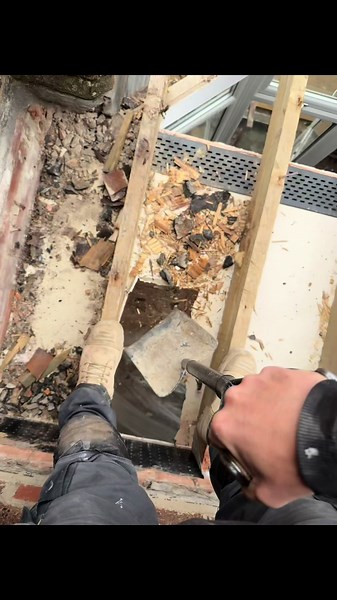 Flat Roof Joist Installation for a Home Extension