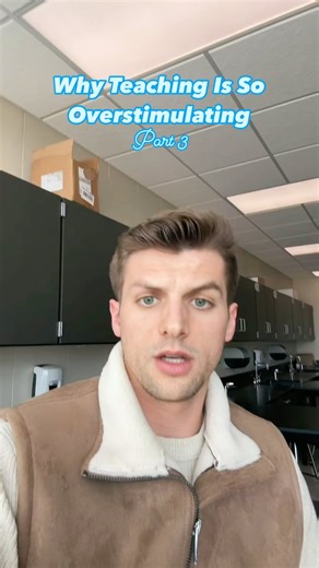 1.4M views · 16K reactions | Why teaching is so overstimulating part 3 #teacher #teacherlife #teachersofinstagram #teacherstruggles #overstimulated | gabedannenbring | Facebook