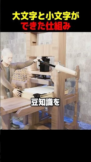 How uppercase and lowercase letters came about