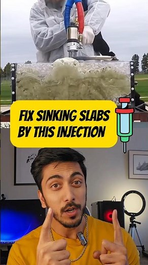 Polyurethane Foam injection #construction #architecture