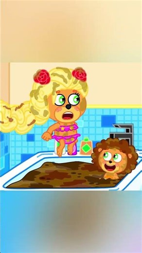 Aslan Yavrusu | Suyu koru | Çocuklar İçin Çizgi Filmler