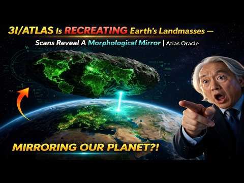 3I/ATLAS Is RECREATING Earth’s Landmasses — Scans Reveal A Morphological Mirror