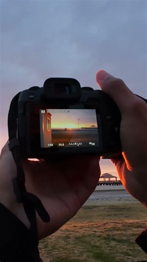 POV Beach Photography (Sunrise w Shed Foreground) #beachphotography #dji #sunriselovers
