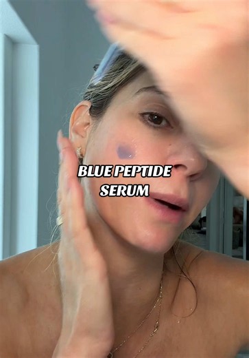 My retinol alternative just got an upgrade 🧴 @COSRX US blue Peptide Serum uses bakuchiol (the gentler plant-based retinol swap) peptides to smooth fine lines and firm skin without the irritation. Glass skin, no downtime ✨ #COSRX #bakuchiol #kbeauty #skincare #copperpeptides