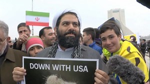 Iranians: Death to Trump