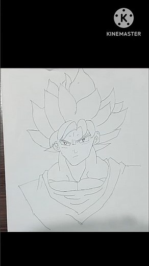 How to Draw Goku step by step Easy drawing | | Goku Drawing #shorts #video