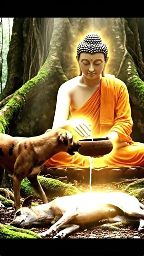 Buddha's Miracle: The Loyal Dog and the Healing Wate