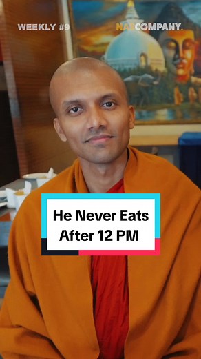 Life Lessons from a Buddhist Monk Who Doesn't Eat After Noon