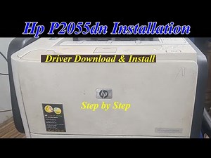 Hp Laserjet P2055dn Printer Installation || Hp p2055dn Printer Driver Install Kaise Kare