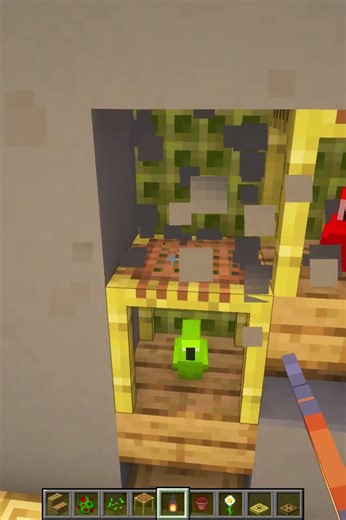 Parrot home in Minecarft #minecraft