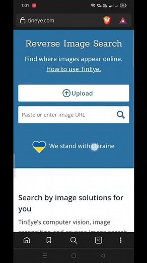 TinEye is a reverse image search engine that allows you to search by image #shorts #reels #secret