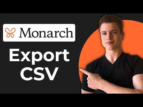 How To Export Data To CSV In Monarch (Quick Guide)