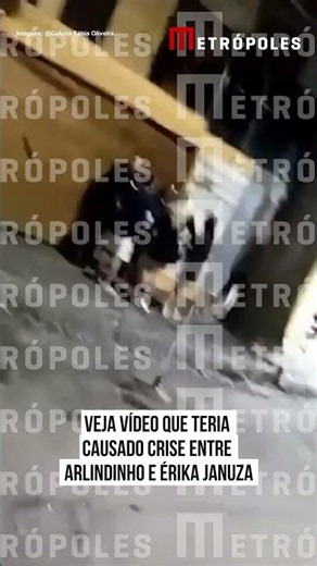 Veja vídeo que teria causado crise entre Arlindinho e Érika Januza