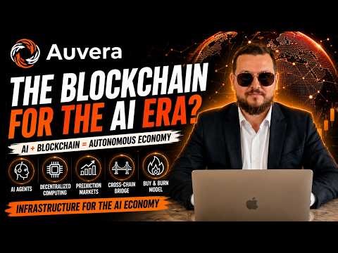 AUVERA CHAIN: THE BLOCKCHAIN CONNECTING AI, CRYPTO & THE NEW ECONOMY 🚀