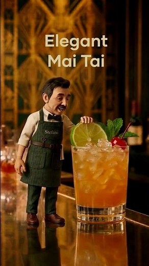 The Real 1944 Mai Tai Recipe 🍹🔥 #cocktails #cocktail