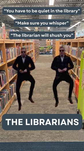 Whispers are optional. Stories are loud. Libraries aren’t shushing, they’re buzzing. 📚✨ #librariesrock #wpl #yqg | Windsor Public Library