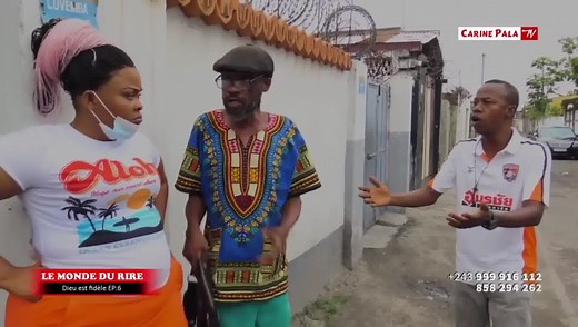 Vue de loin, 😂😂 Mbonda y’a ekolo te. Extrait du gag: y’a mado ako bomisa vue de loin. | Extrait Théâtre Congolais Officiel
