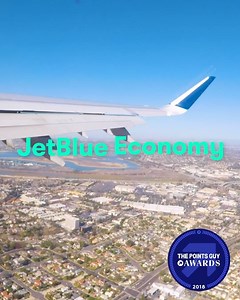 Applause for JetBlue! They just won the best domestic economy class on its Airbus A321 aircraft. Check back on the site tomorrow for the review. For the full list of winners, as voted on by over 33,000 of our readers: https://trib.al/YGkBILW | The Points Guy