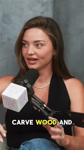 Miranda Kerr did woodwork at school