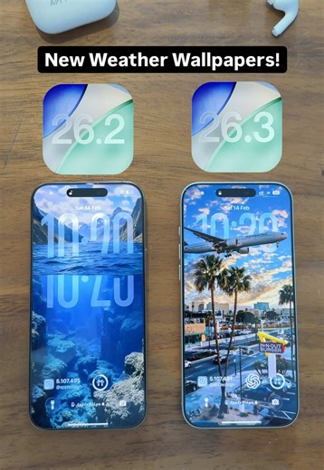 Apple iOS 26 Update Enhances Wallpaper Display
