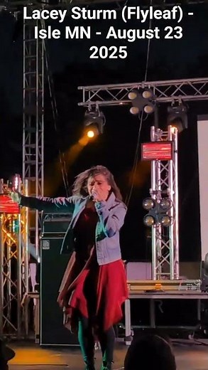 Lacey Sturm - #Flyleaf (Live Isle MN - August 23 2025) #livemusic #rock #music