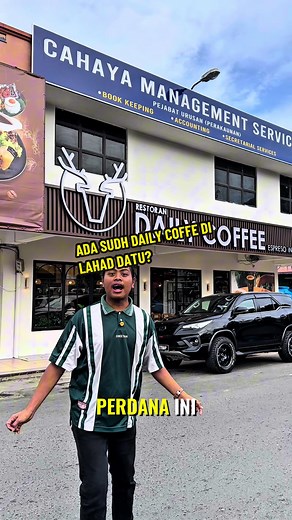 DAILY COFFE LAHAD DATU @Daily Coffee Malaysia #boboisirent #lahaddatusabah