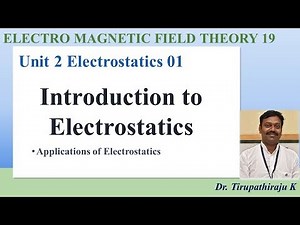 EMF19 Introduction to Electrostatics