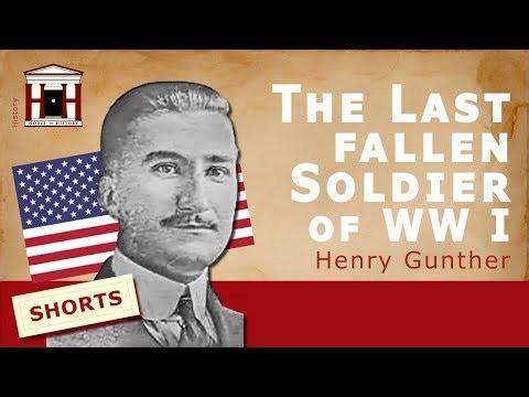 Who was the last soldier killed during World War 1? | Henry Gunther + life of Paul von Hindenburg | The myth of Tannenberg (biography)