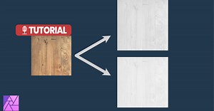 How to make a height and roughness map in Affinity Photo | Tutorial