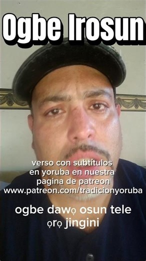 Ogbe Irosun-verso para Ìbọrí #ori #ifa #Ogbeirosun #orisa #shortviral