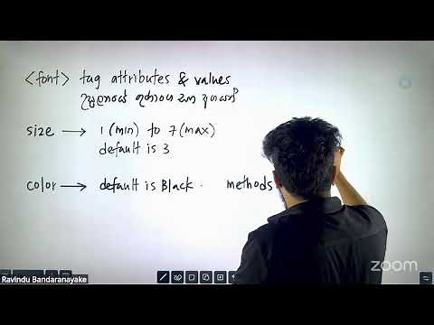 Grade 11 ICT - Lesson 05 - HTML Day 02