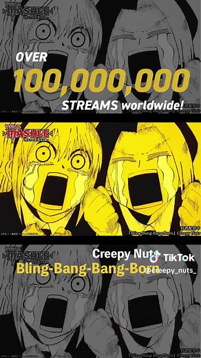 Creepy Nuts - Bling Bang Bang Born Music Video