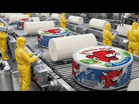 Inside the World’s Largest Factory: How Milk Is Transformed into Cheese | Full Process