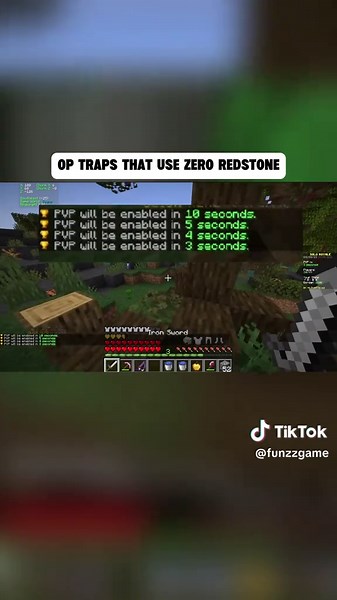 Creative Minecraft Traps Without Redstone