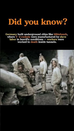 The Nazi Underground City Built on Slave Labor — Mittelwerk