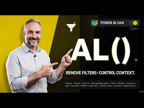 ALL Function in Power BI DAX | Remove Filters & Control Context | DAX from Scratch