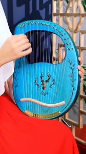 Watch Lyre Harp 16 String Ancient Greece Style Mango Shaped on Amazon Live