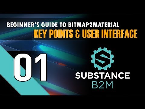A Beginner’s Guide to Bitmap2Material: 01 Key Points & User Interface