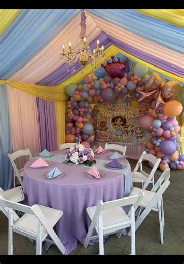 Princess Birthday Party Setup Ideas