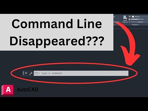 Bring Back Missing Command Line (QUICK FIX)