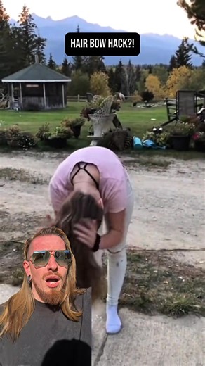 Leider konnte ich die Original-Creatorin nicht ausfindig machen, @dkhairstyler und ich wollten ihren Bow Hack aber trotzdem testen. Unsere Ergebnisse waren eher so semi aber grundsätzlich, mit mehr Übung, würde da | Tom Hannemann