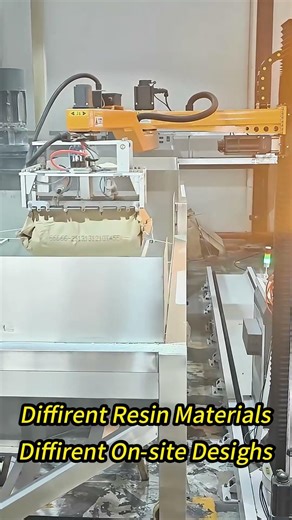 Ground rail project material feeding #depalletizer #depalletizing #factory #manufacturing #machine