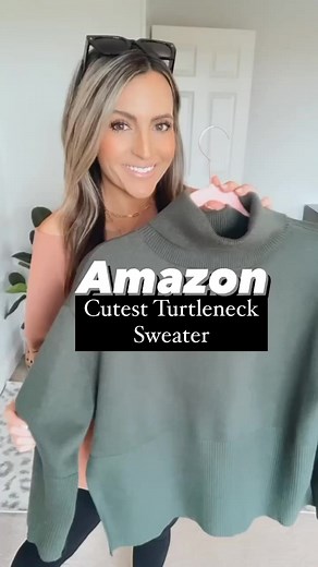 15K views · 72 reactions | ⭐️Amazon Cutest Turtleneck Sweater⭐️This...
