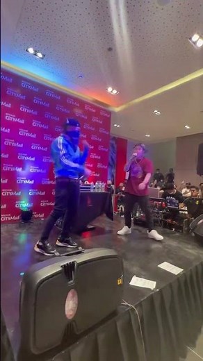 Shanti Dope performs his hit single “Amatz” feat. HELLMERRY here at Bocaue CityMall! #shorts