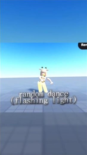 random dance (flashing lights) #roblox #trending