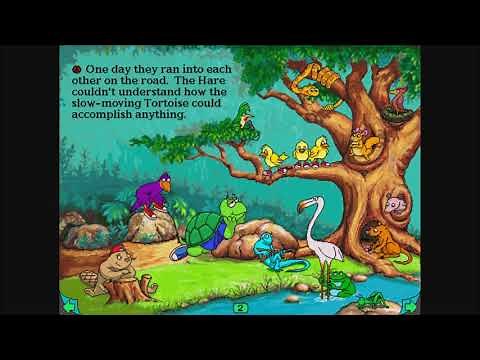 Living Books: The Tortoise and the Hare - Part 2 - Read and Play (Gameplay/Walkthrough)