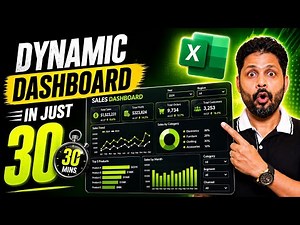 Create The Ultimate Excel Dashboard in 30 Minutes! Visualize Data Like a Pro! A Step-by-Step Guide!
