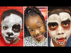 EASY DIY HALLOWEEN MAKEUP FOR KIDS