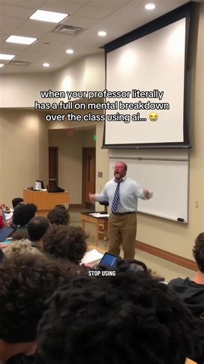 it’s literally not that deep EVERYONE uses chatgpt atp… 🥀 #college #professor #lecture #crashout #school